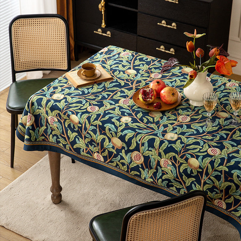 american retro pomegranate table cloth