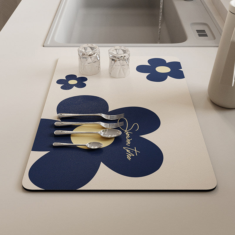 2design water absorption sink mat