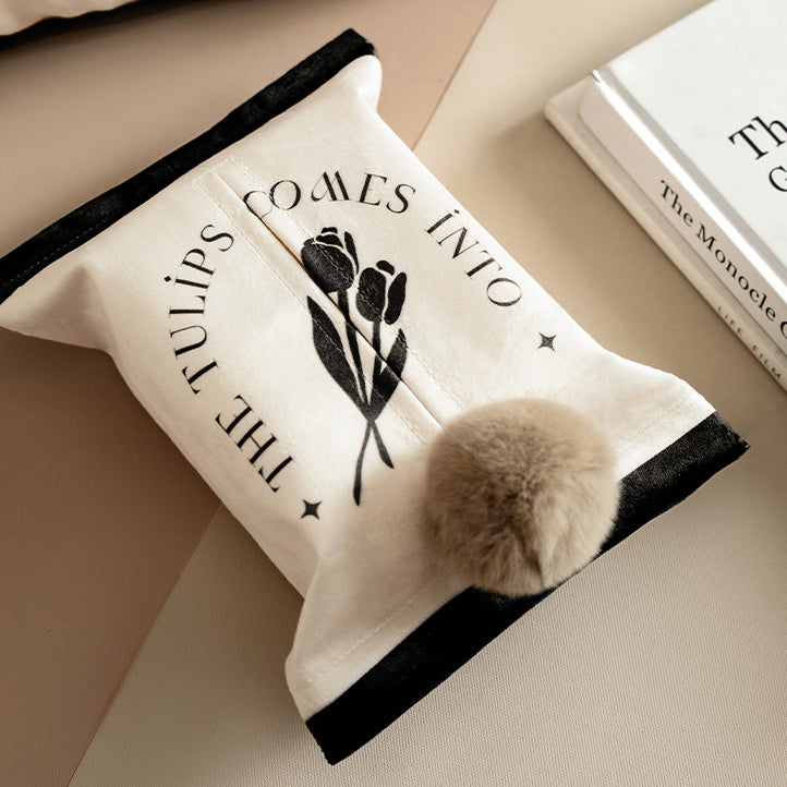 black tulip tissue case