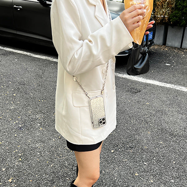 2type chain metallic iPhonecase