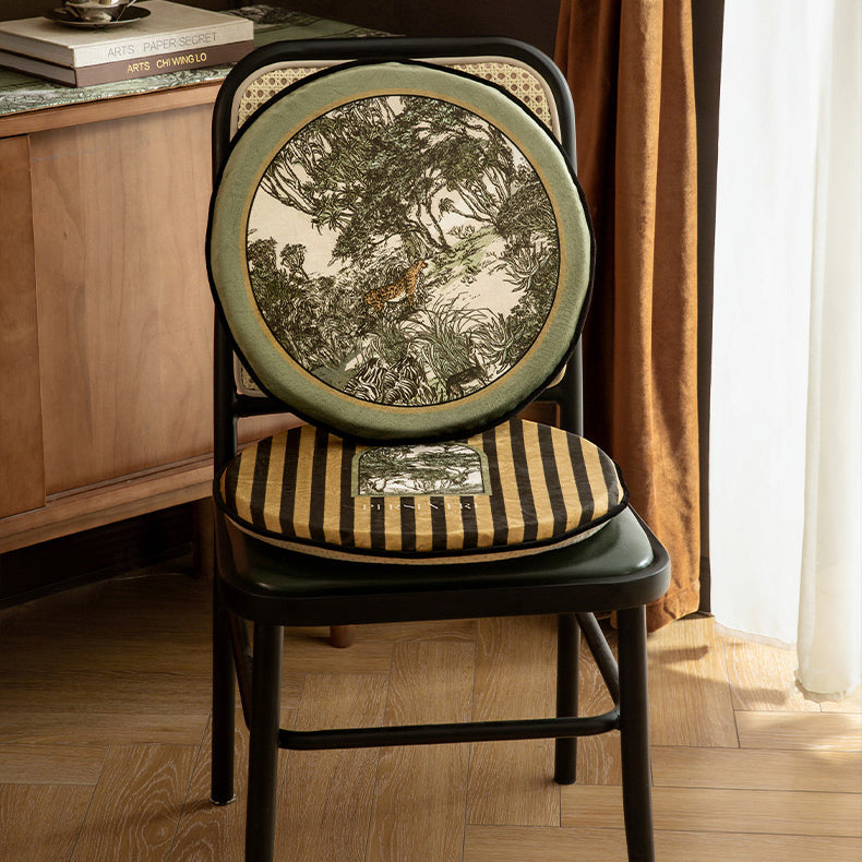 2design green persevere logo cushion