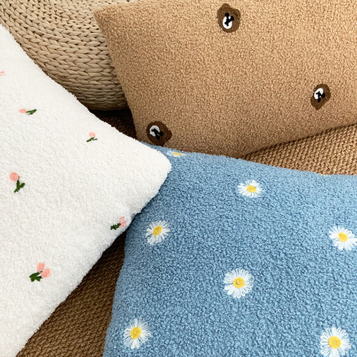 4design mini embroidery towel cushion