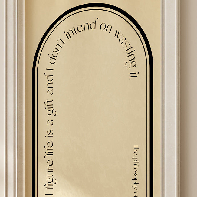 art philosophy curtain