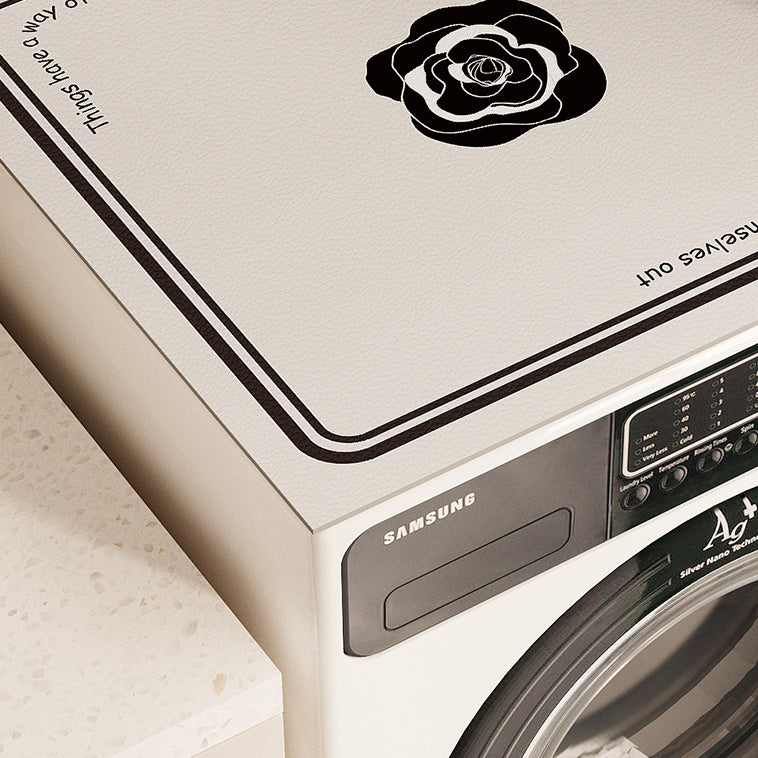 3design monotone flower laundry mat