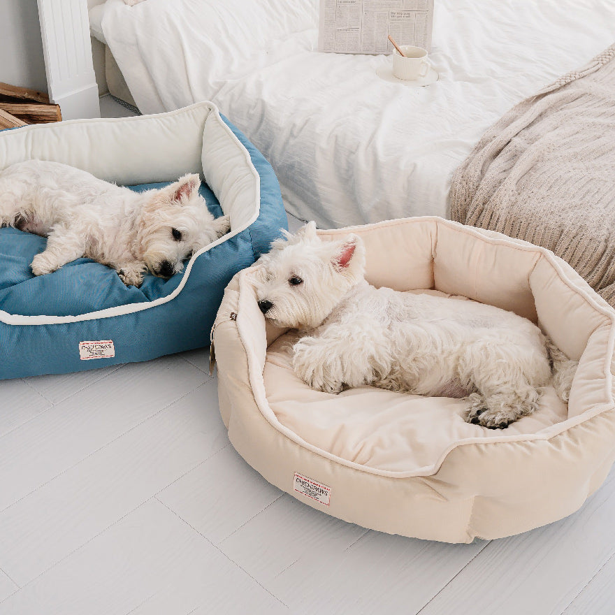 2color enclosure cushion bed