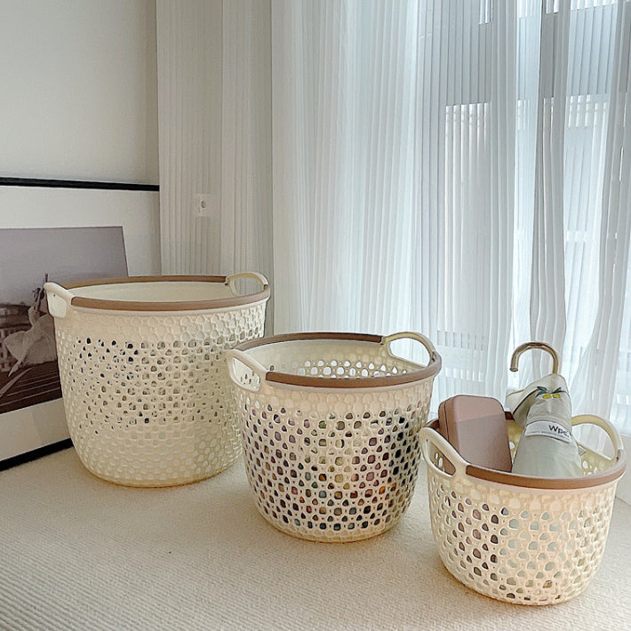 2color 3size natural basket