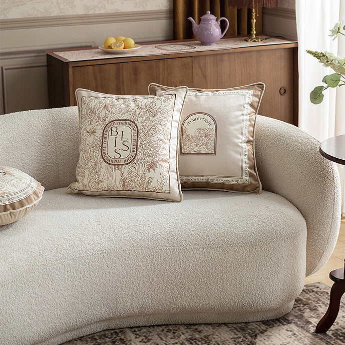 meilleure nature brown cushion