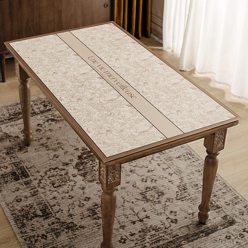 meilleure nature brown square table mat