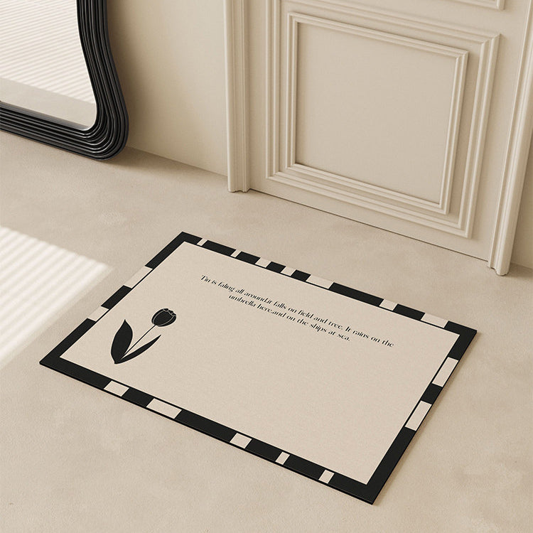 2color tulip waterproof mat