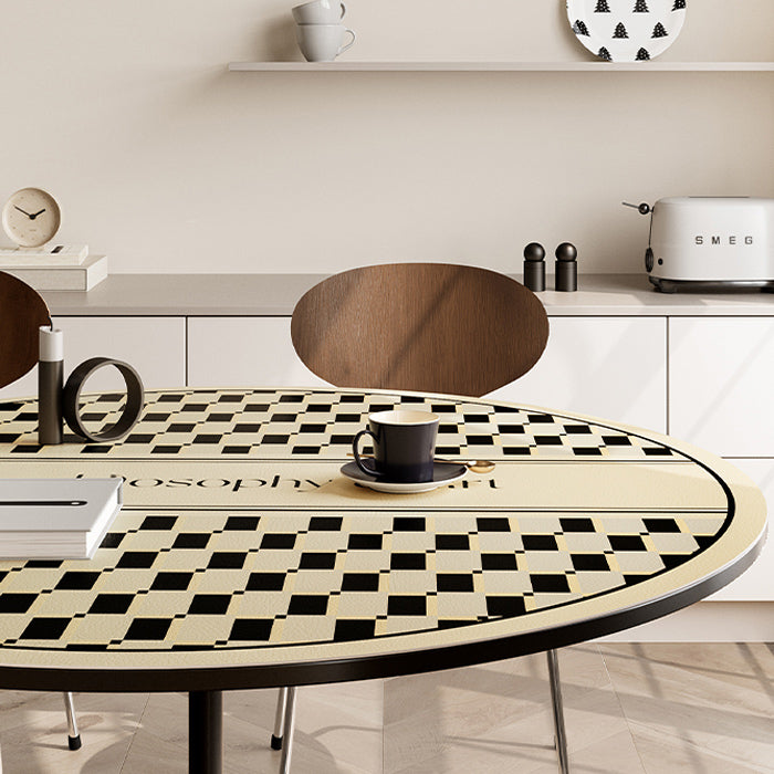 2design art philosophy round table mat