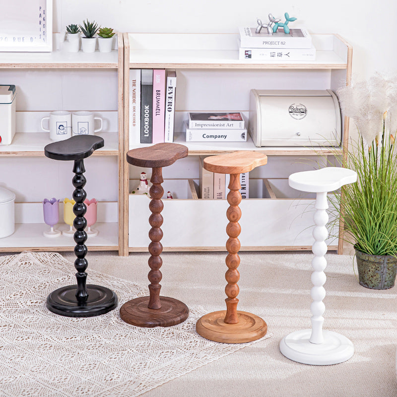 4color high wood side table