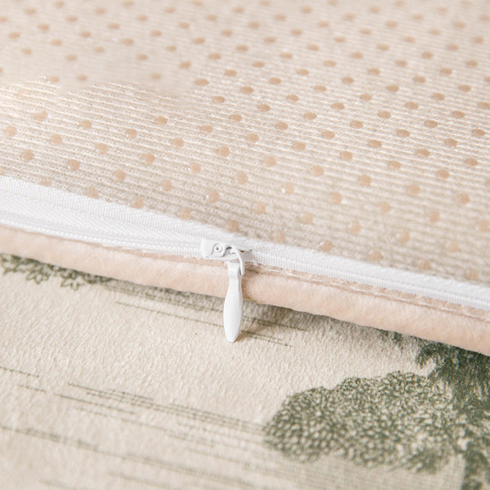 green safari round & square cushion