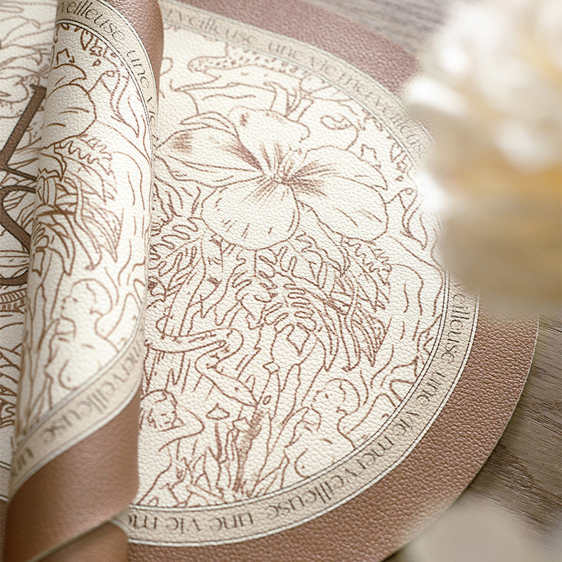 meilleure nature brown place mat