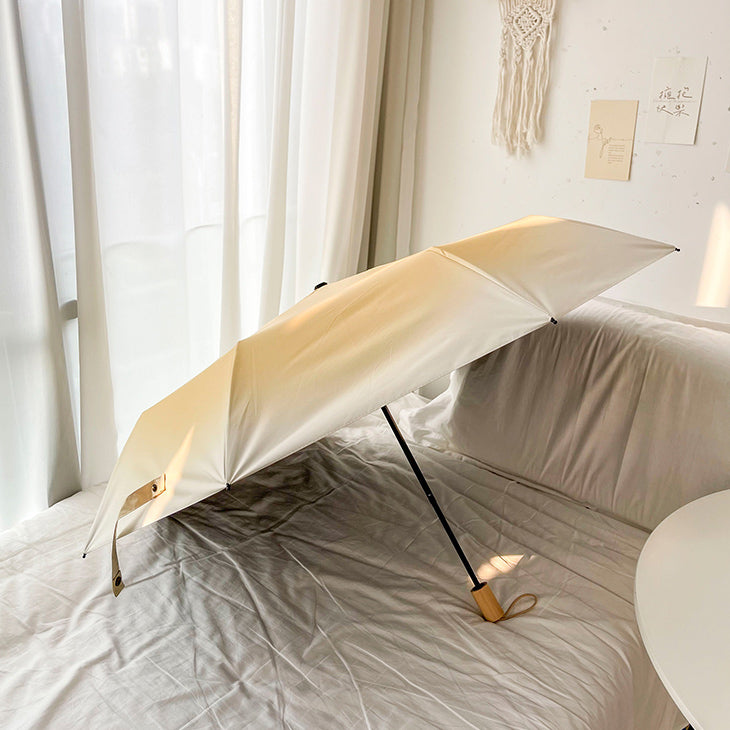 3color gradation color folding uv parasol