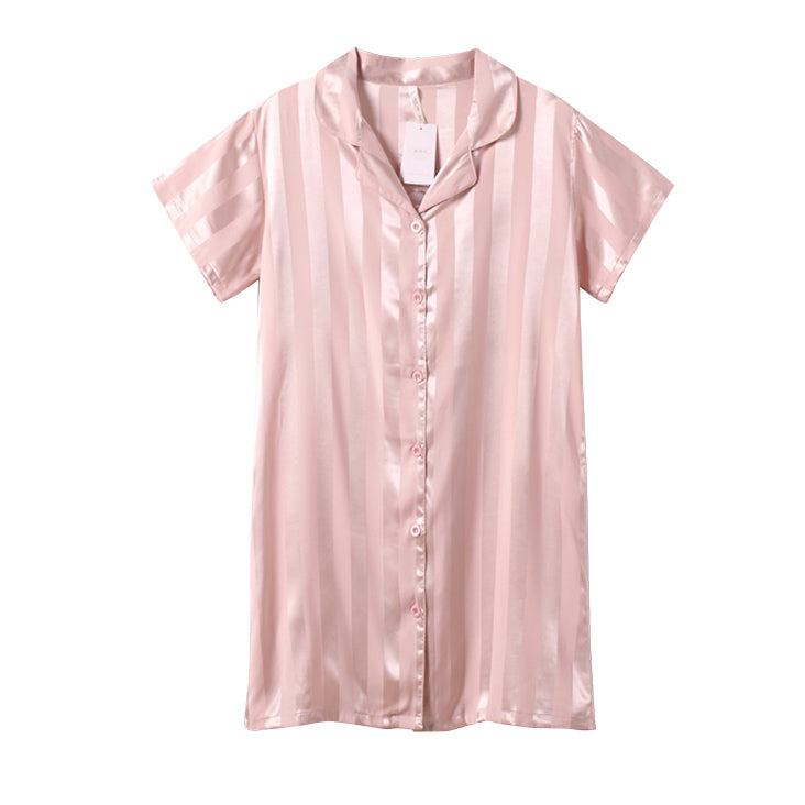 4color onepiece stripe roomwear