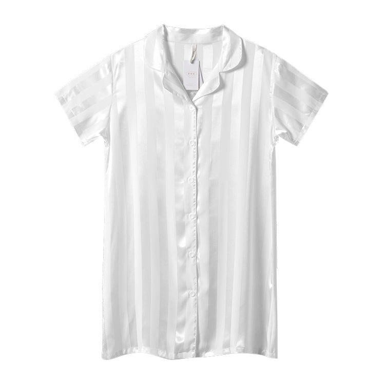 4color onepiece stripe roomwear