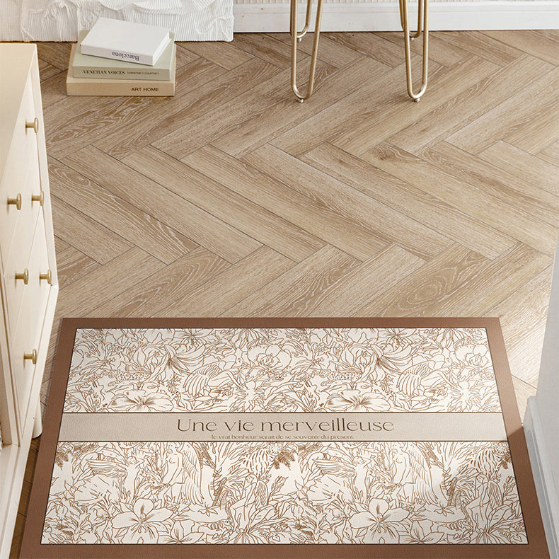 meilleure nature brown door mat