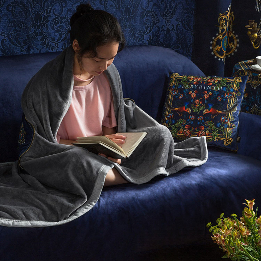 american pheasant 2way blanket cushion