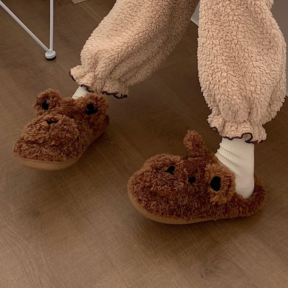 3color far bear roomshoes