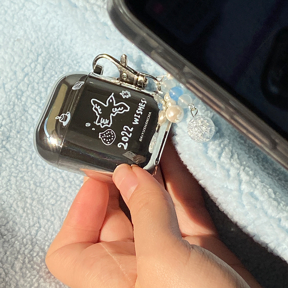 lucky pigeon Airpods case