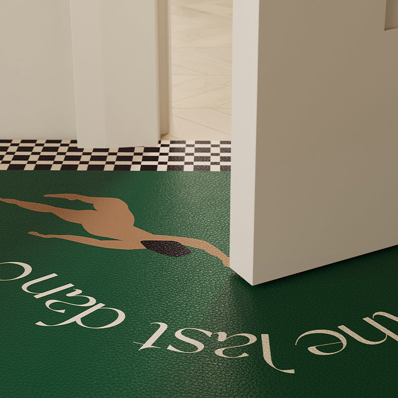 the last dance door mat