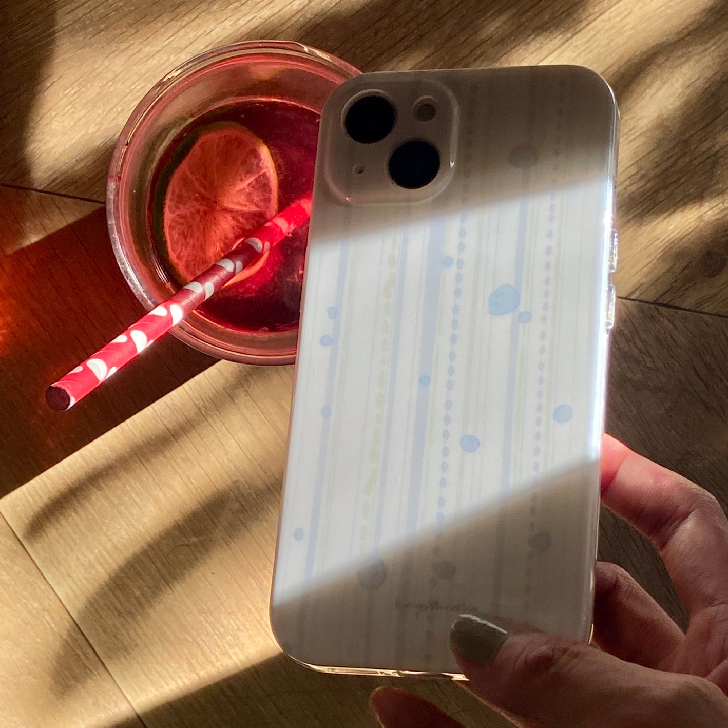 pale color cloth iPhonecase