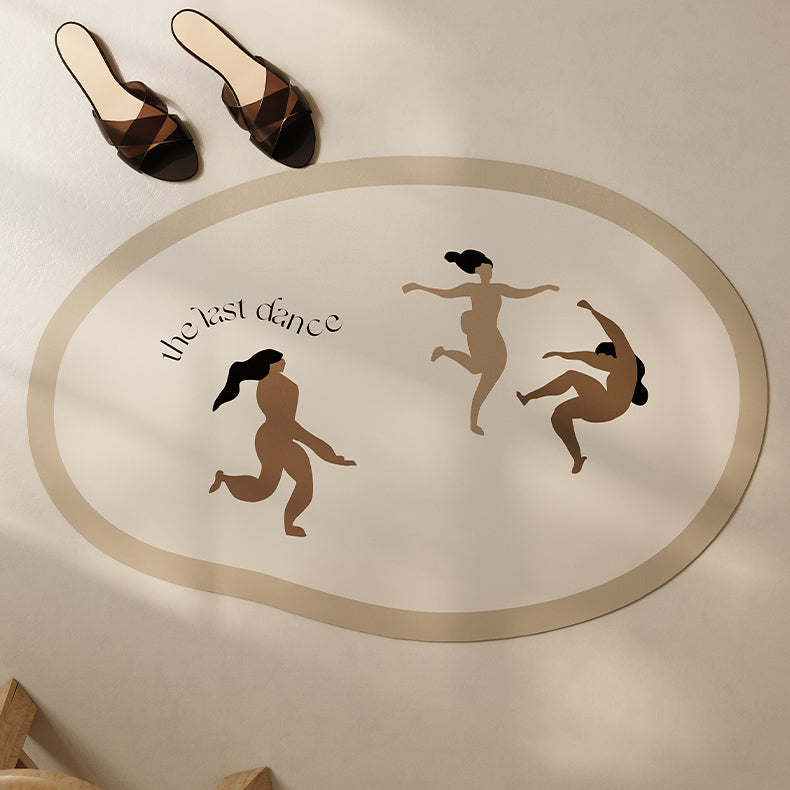 the last dance brown bath mat