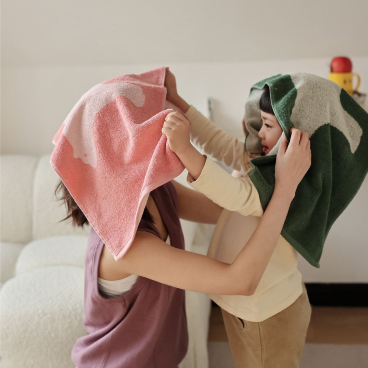 3color polar bear towel