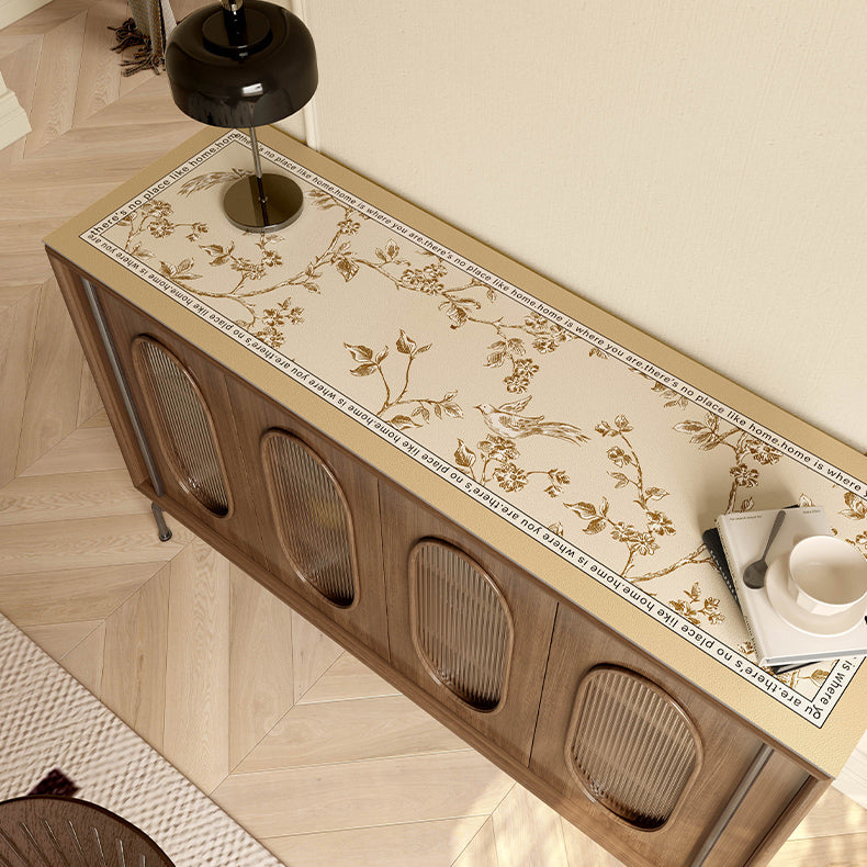 south wood beige shelf mat