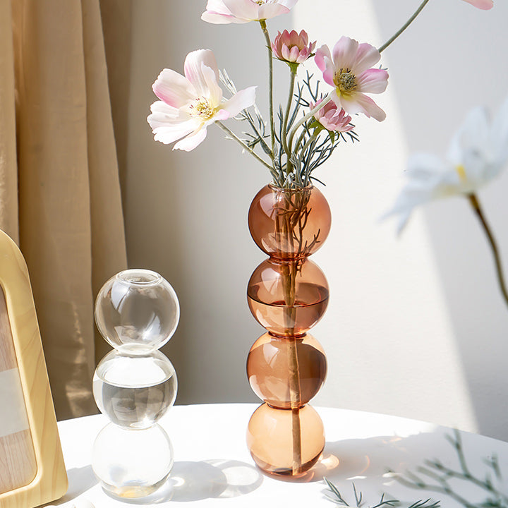 5color bubble ball vase