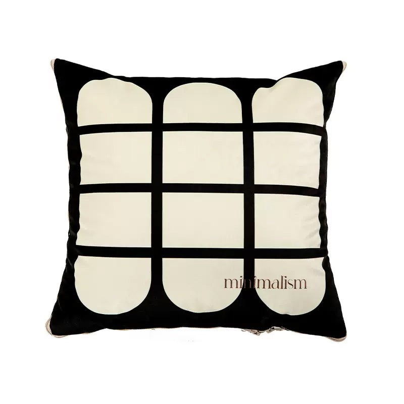 minimalism retro 2way quilt cushion