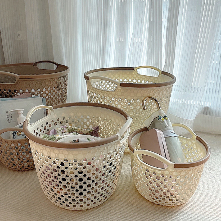 2color 3size natural basket
