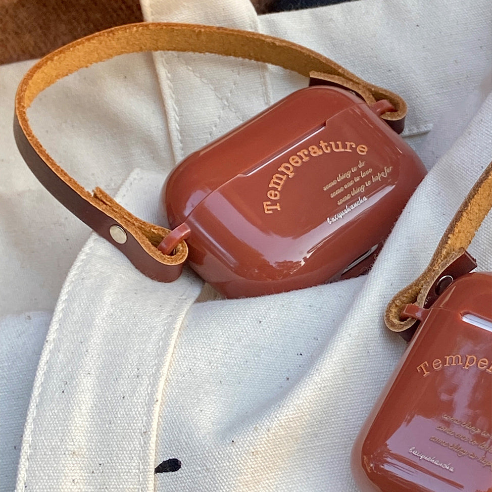 leather belt Airpods case