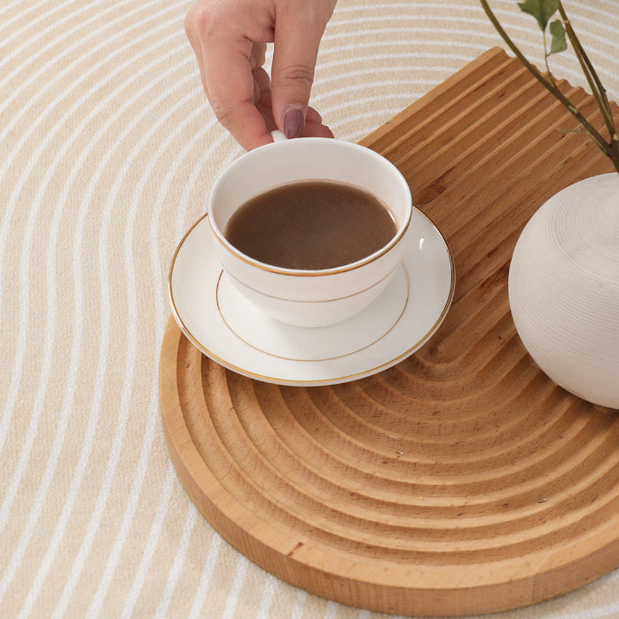 【即納】6design circle velvet square carpet / 160×230cm , A