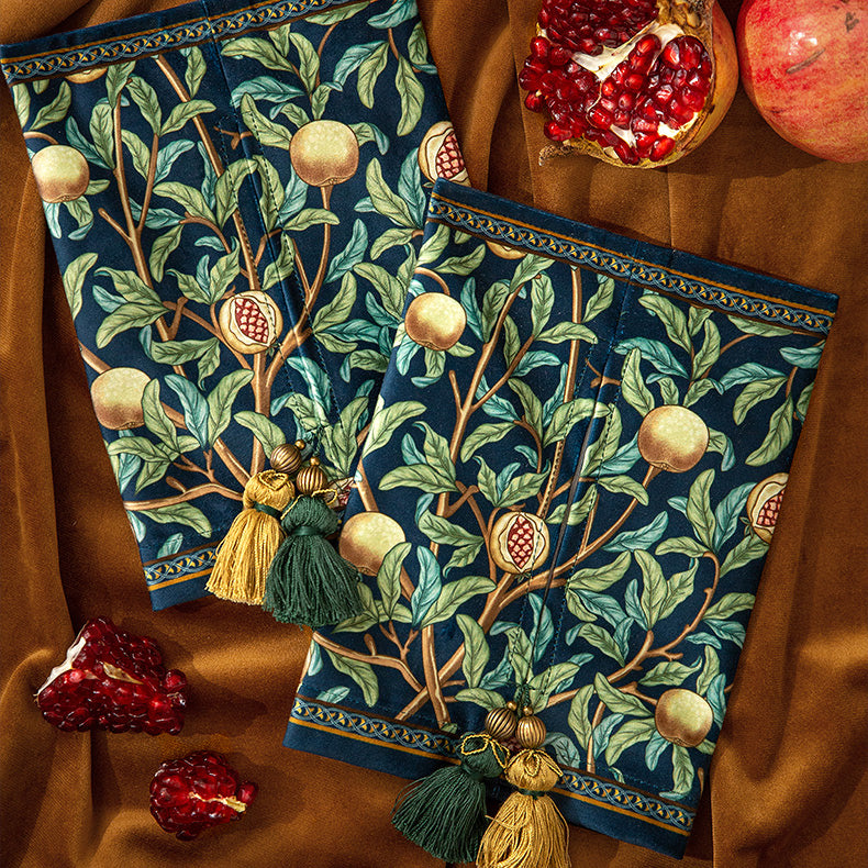american retro pomegranate tissue case
