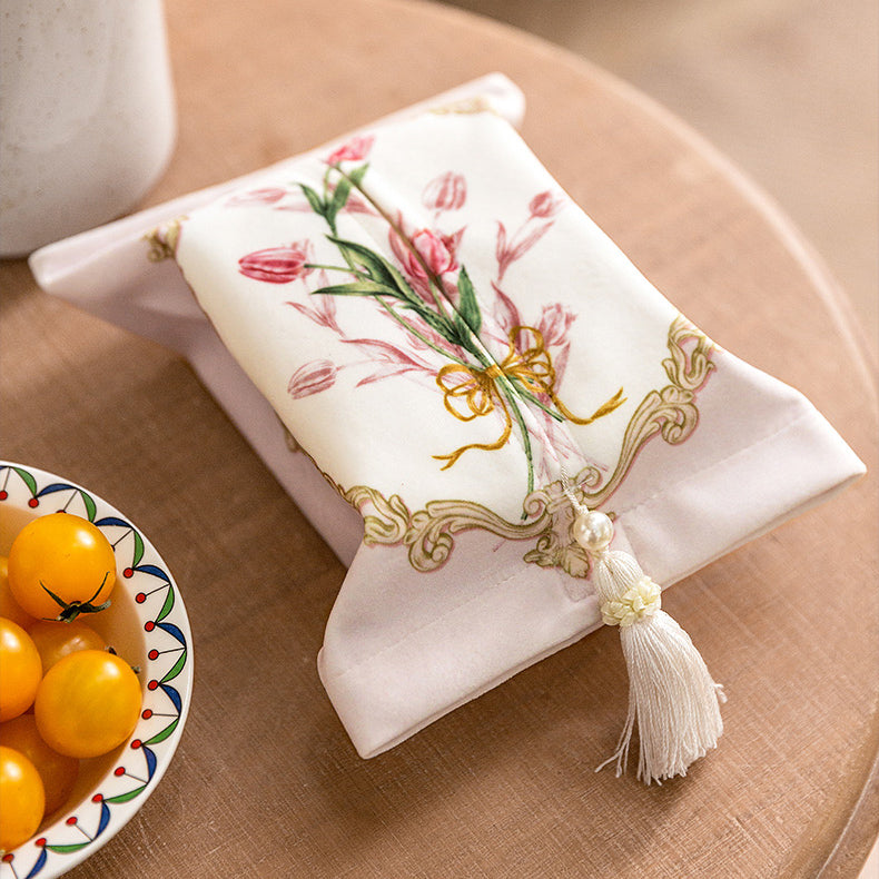 2design pink lovely tulip tissue case