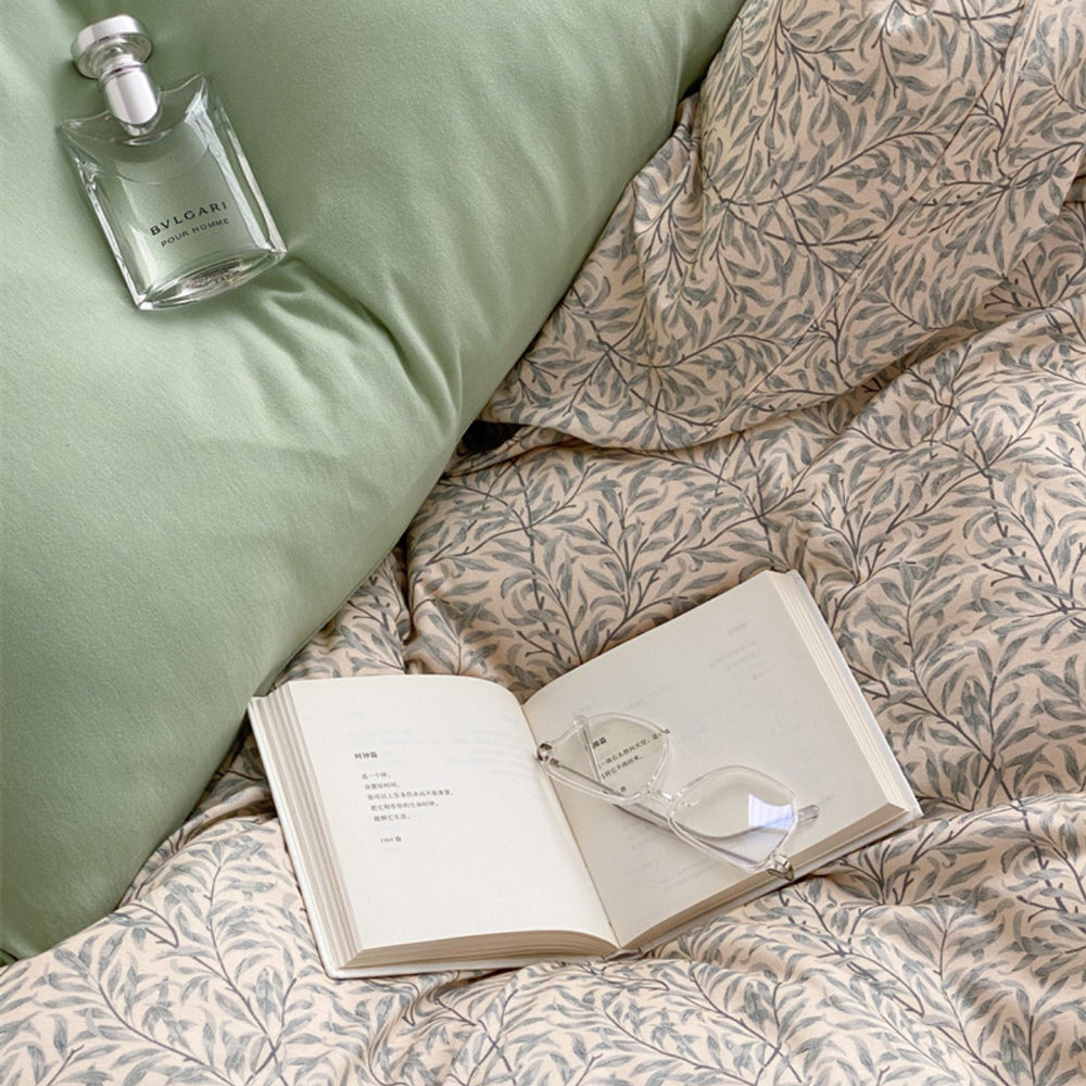 9design pale flower bedlinen set
