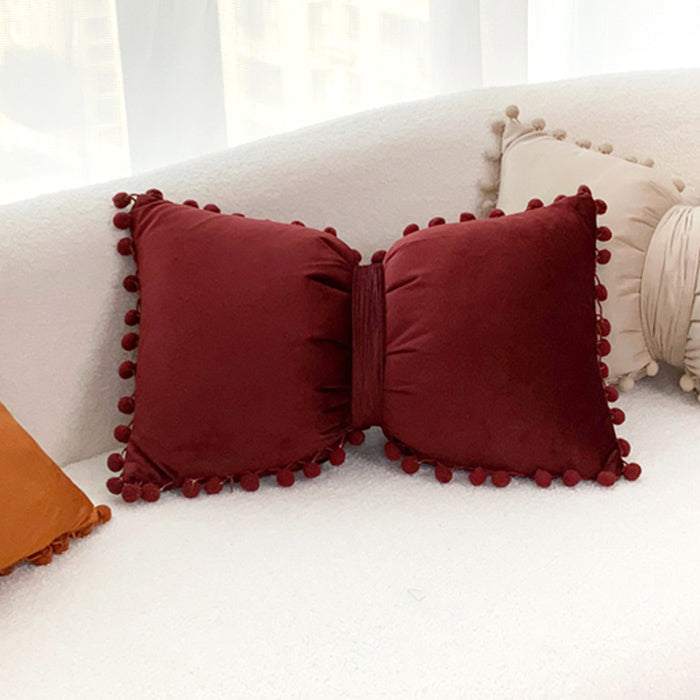 11color velvet ribbon cushion