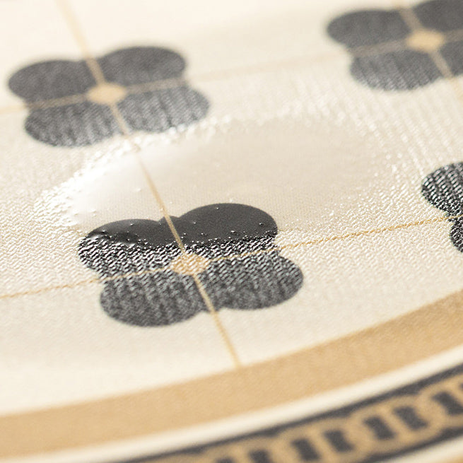 2design brown retro tile bath mat