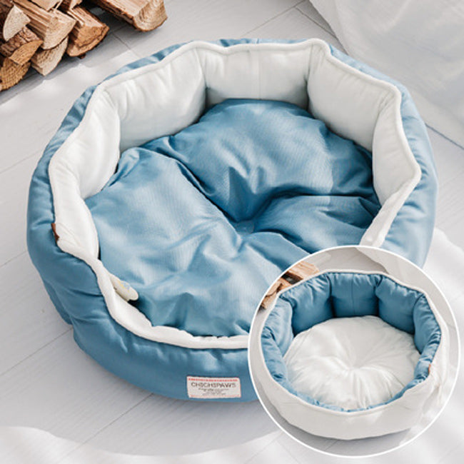 2color enclosure cushion bed