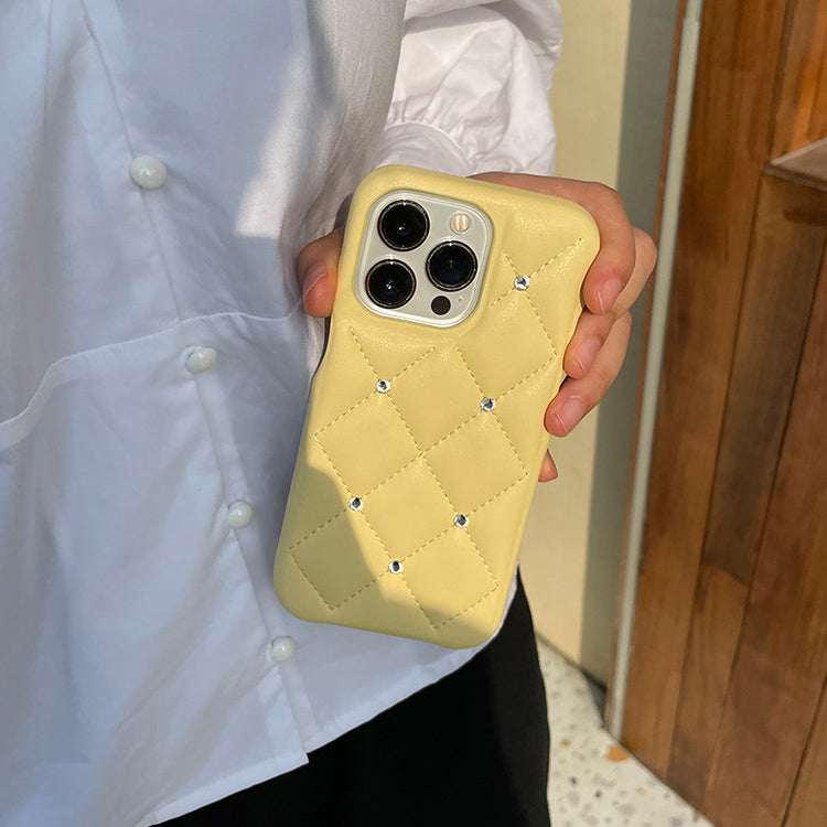4color quilting stone iPhonecase