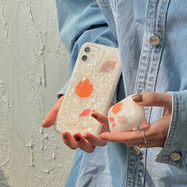 autumn glitter iPhonecase