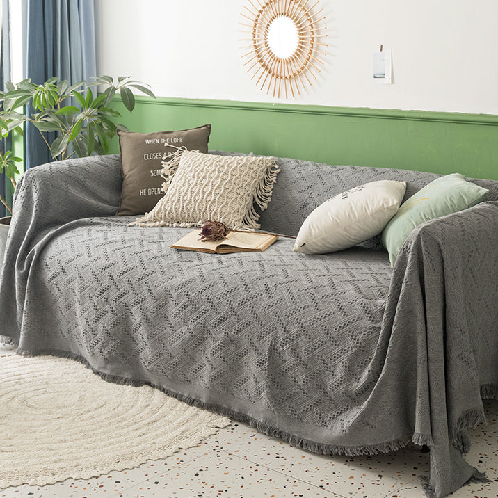 3design 2color knit sofa cover