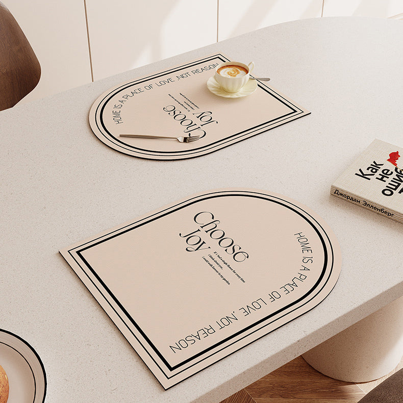 2design choose joy place mat