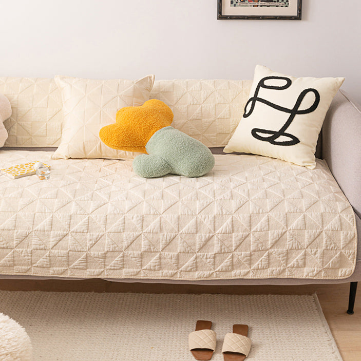 6color triangle quilt sofa cover
