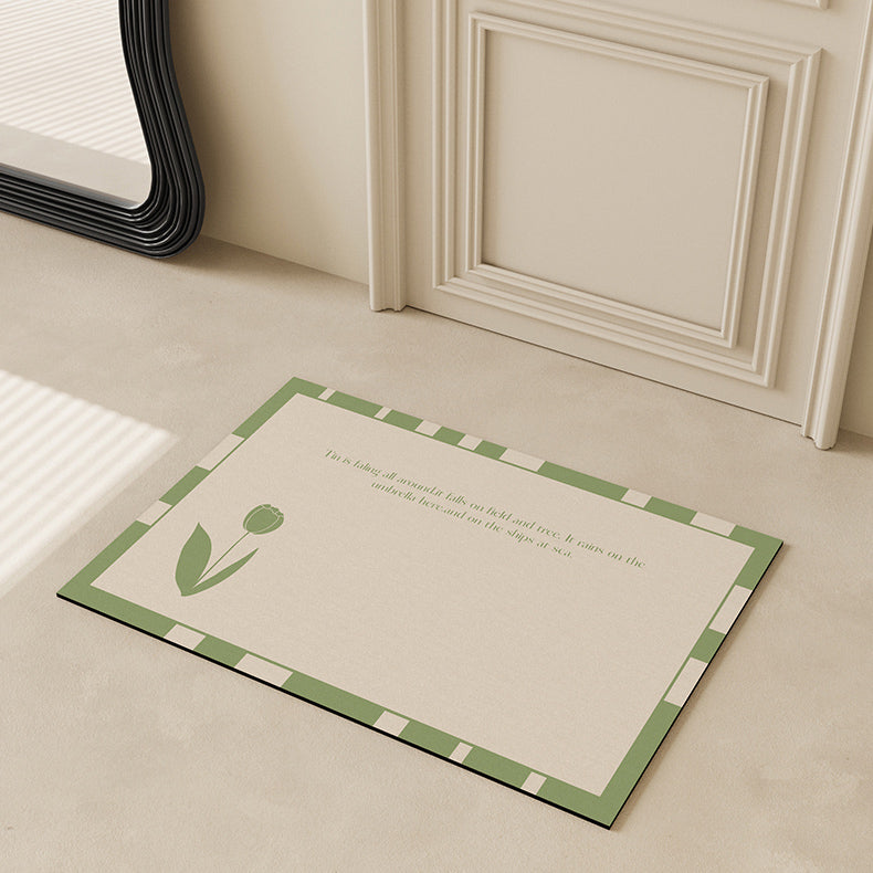 2color tulip waterproof mat