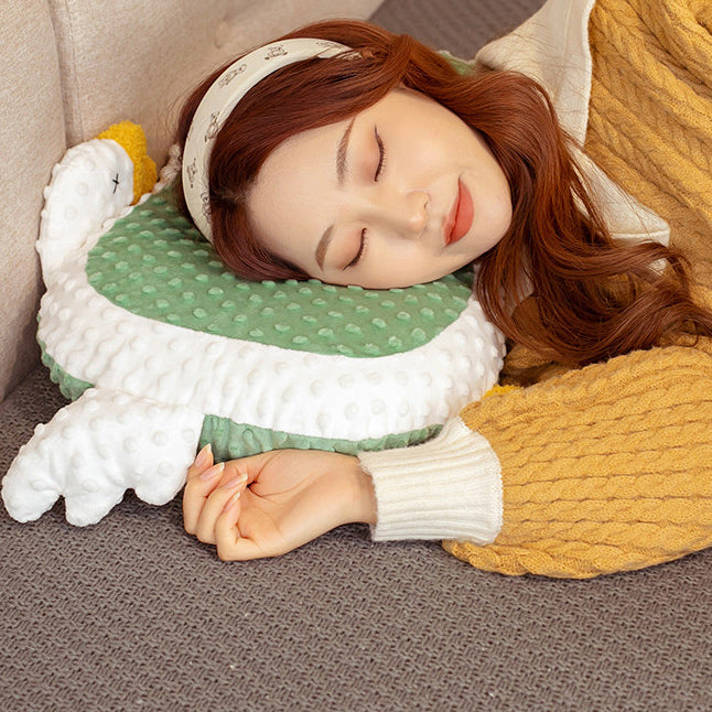 3color duck foam pillow