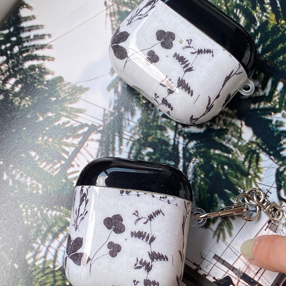 botanical shadow Airpods case