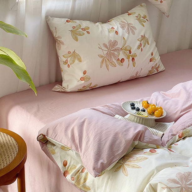 botanical retro bedlinen set