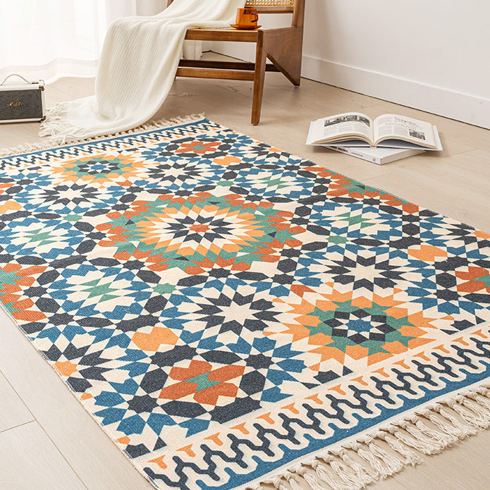 13design ethnic fringe mat